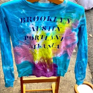 Tye Dye cities shirt